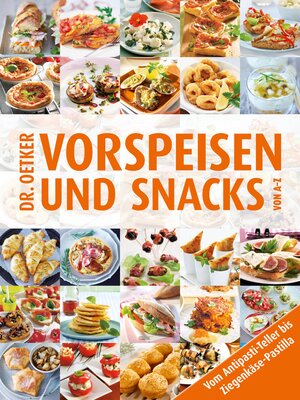 cover image of Vorspeisen und Snacks von A-Z